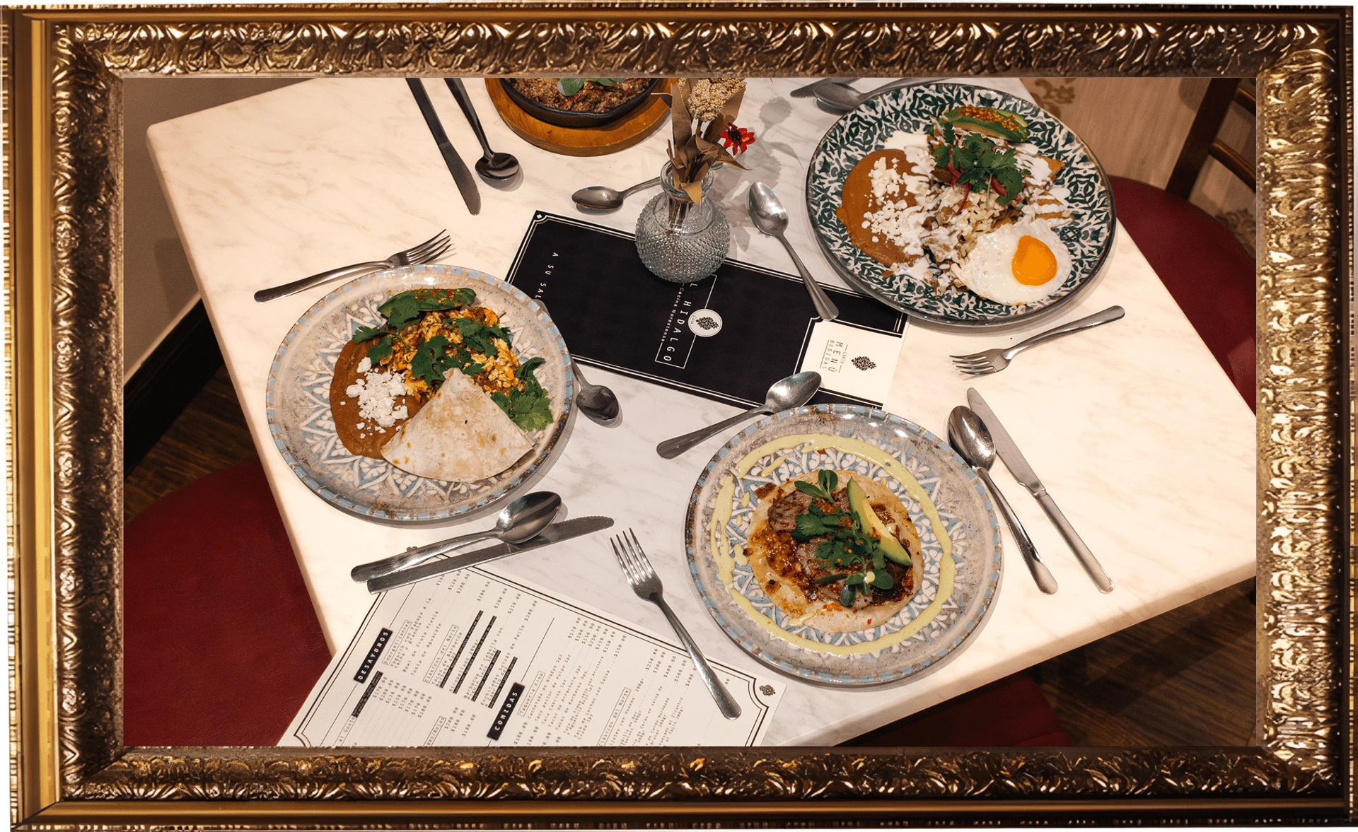 Mesa  - Casa El Hidalgo